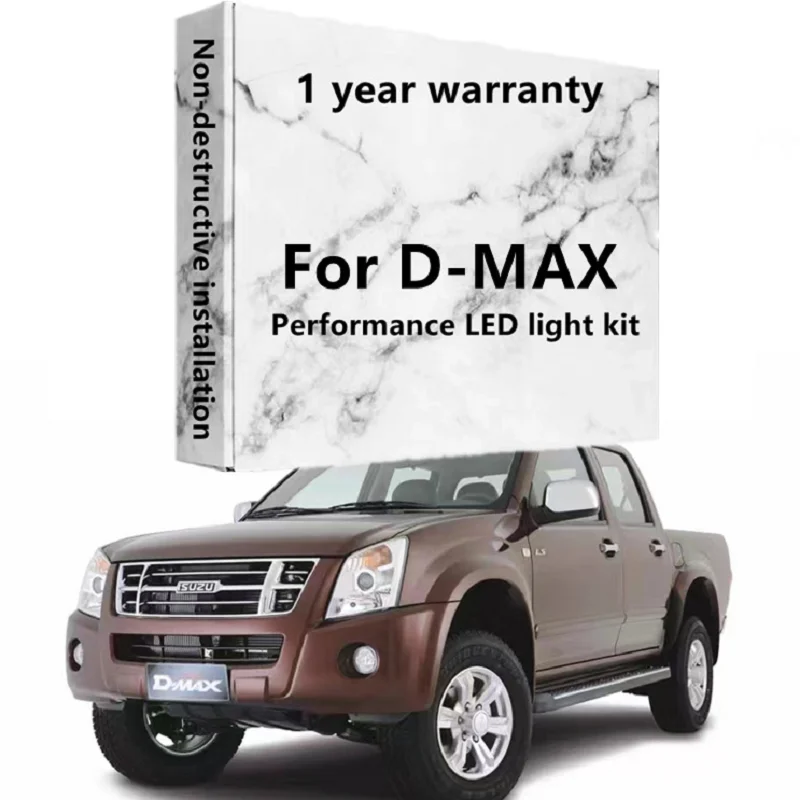 Для Isuzu D-MAX Dmax 2002-2015 2016 2017 2018 2019 2020 светодиодный внутренняя лампа в комплекте купол