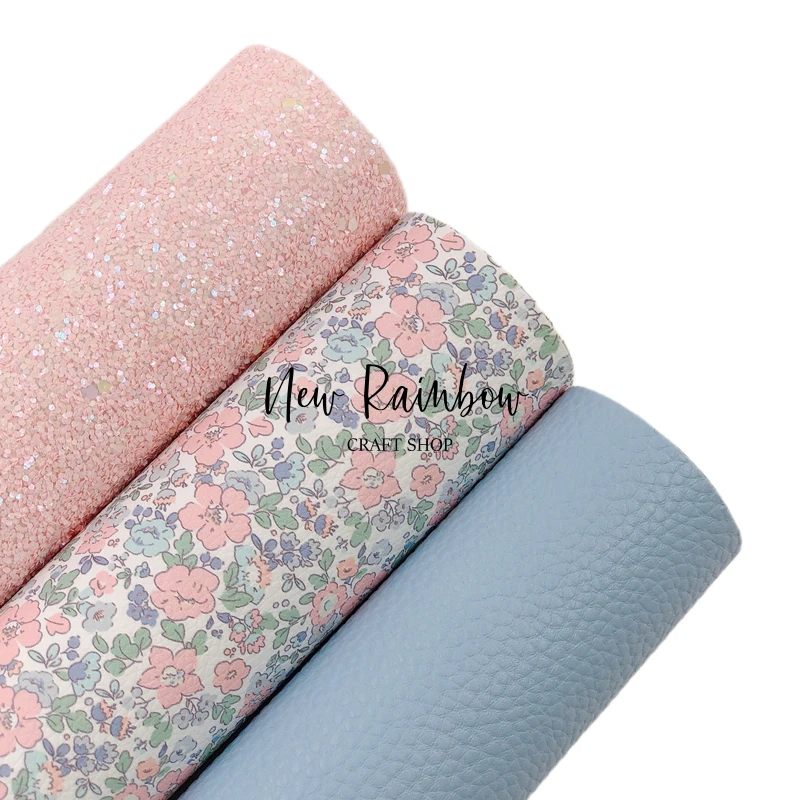 Новый Радужный вектор свободный стиль элегантный цветок розовый и синий