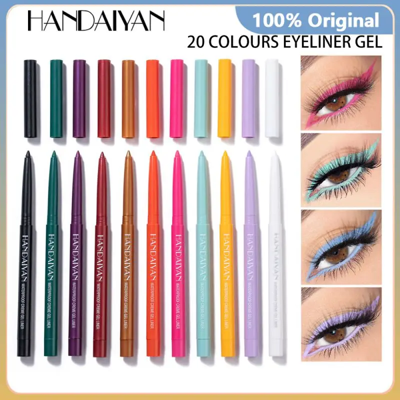 Neon Colorful Liquid Eyeliner Pen Matte Makeup Waterproof Long-lasting Eye Liner Cosmetics