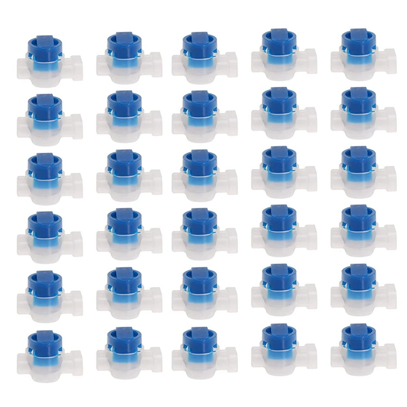 

Соединители электрические IDC 314-Box для самозачистки газонокосилки, кабели 22-14 AWG, 30 шт.