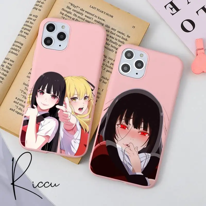 Чехол для телефона Kakegurui Jabami Yumeko из японского аниме iPhone 13 11 12 Pro mini pro XS MAX 8 7 6Plus X XR