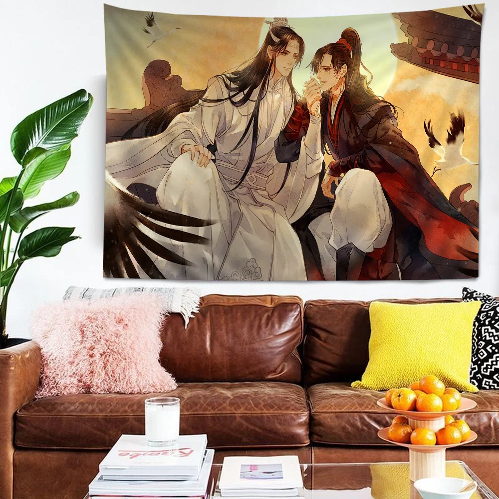 Гобелен с рисунком МО дао ЗУ Ши гобелен богемные настенные гобелены Мандала