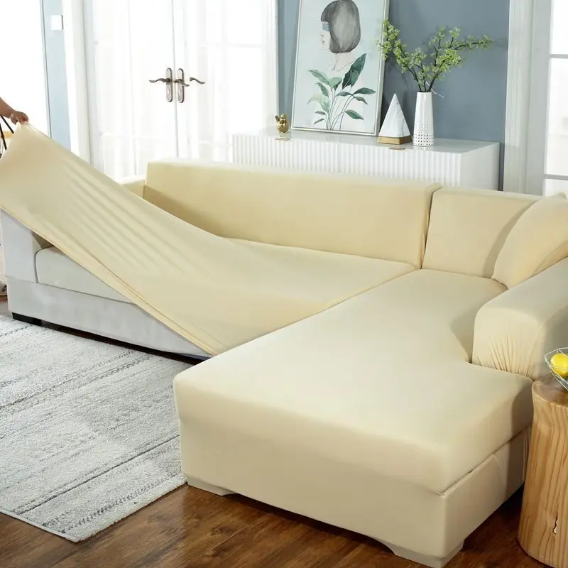 Чехол для дивана на 1/2/3/4 мест водонепроницаемый эластичный чехол углового