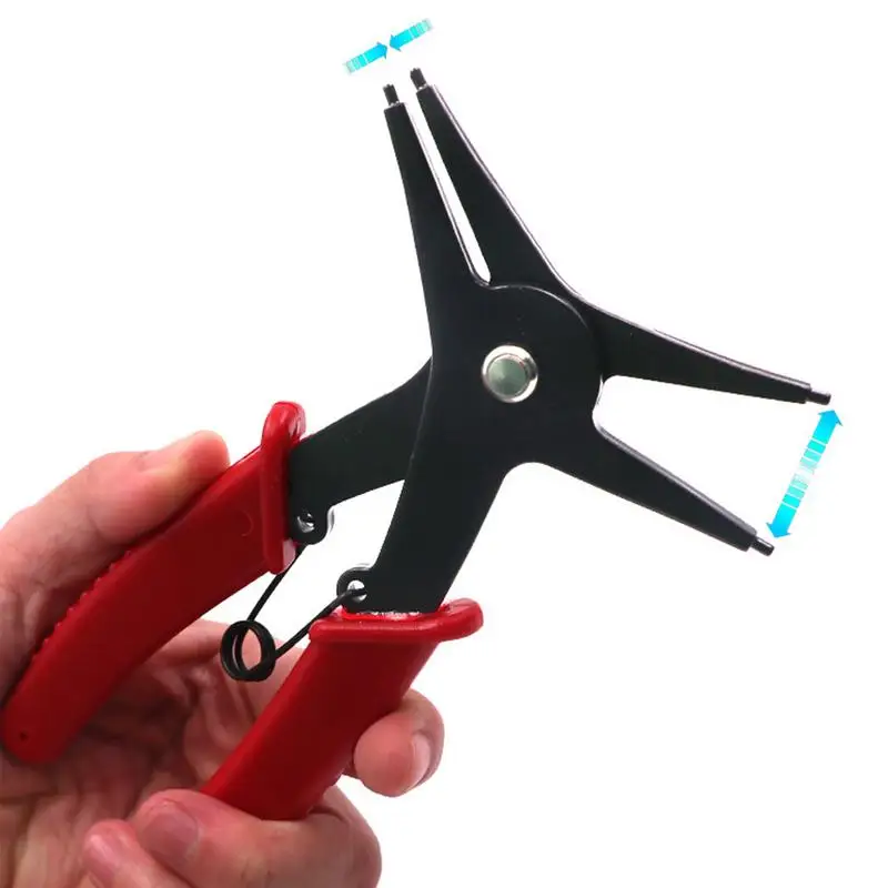 

Snap Ring Plier Dual Purpose Circlip Plier Retaining Ring Removal Tool Removing Reassembling Tool For Internal And External Snap