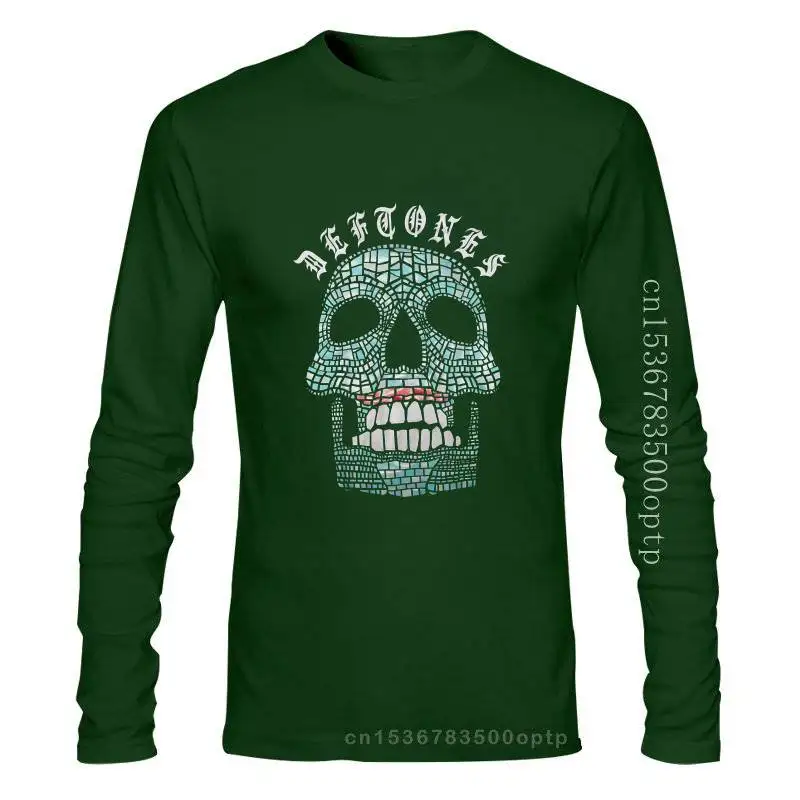 

Мужская одежда, забавная футболка, Мужская футболка, новинка, футболка с изображением Нефритового черепа Deftones