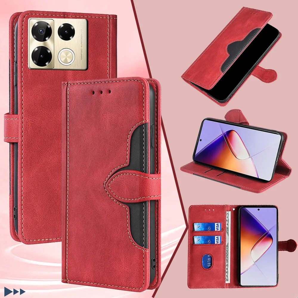 Фото Кожаный чехол-книжка для Google Pixel 10 Pro XL 10A 9 9A 8 8A 7 7A 6 6A в стиле ретро с 2 слотами для карт Visa, защита от царапин, кошелек-чехол для телефона №4