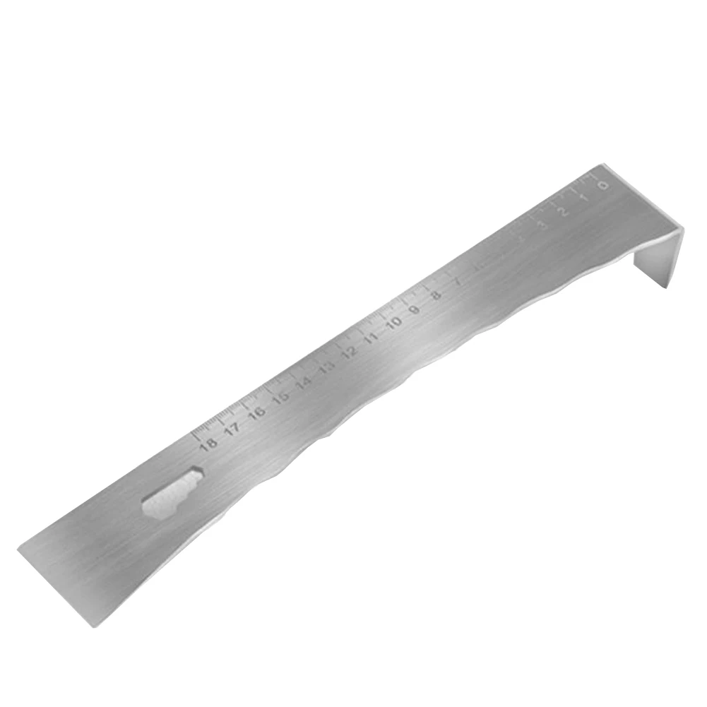 Скребок из нержавеющей стали лом для лица резак меда с плоской головкой