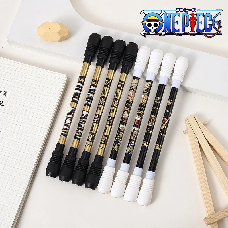 

One Piece Anime Collect Surrounding Cool Turn Pen Competition Decompression Finger Toys Interesting Kids Students Holiday Gift