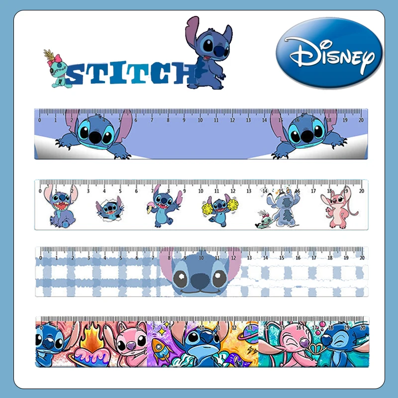 Линейка для студентов Disney акриловая мультяшная аниме линейка рисования милые