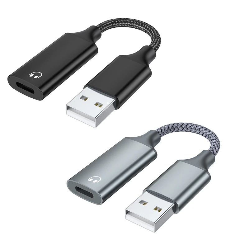 

USB to iOS Headphone Converter for Laptop Computer Converter Adapter Cable G2AC