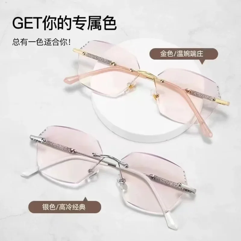 Очки для чтения с градиентом мужчин и женщин винтажные Роскошные прямоугольные