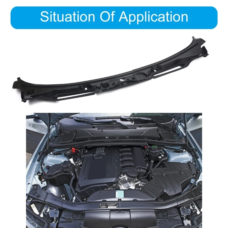 X6HF автомобильный передний стеклоочиститель боковая крышка капота накладки