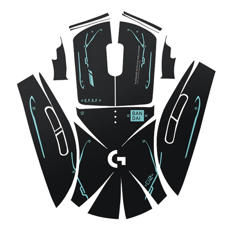 

Mouse Sticker Skin Decoration Anti-Abrasion Grip Tape Skateboard Handmade Sticker Anti-Slip Sweat Absorber forLogitech G Pro GPW
