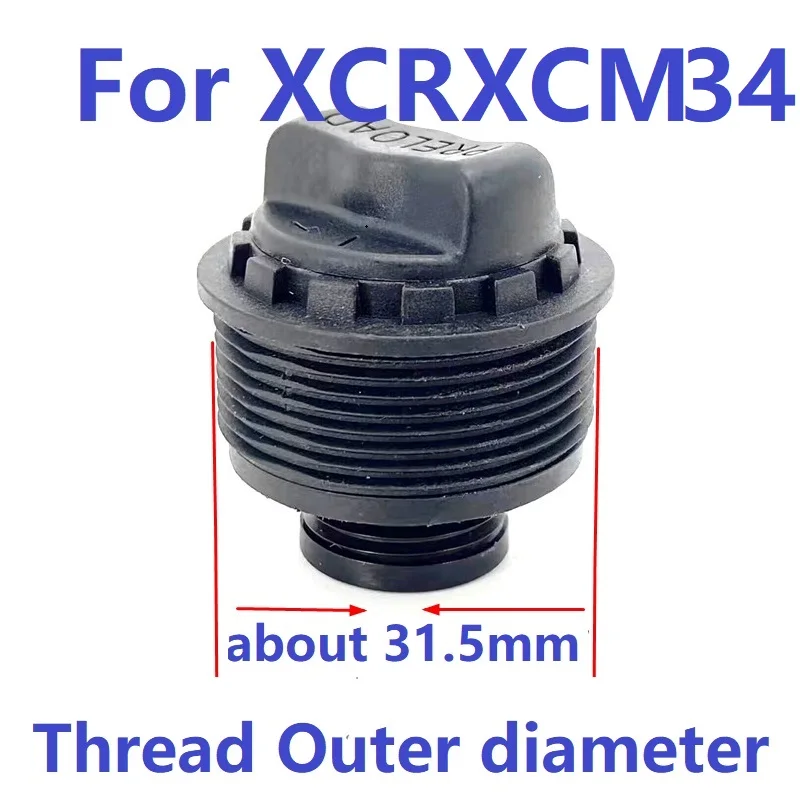 Фото SR SUNTOUR XCR XCM 32 34 передняя вилка с нагрузочным циферблатом Регулировочная амортизирующая регулировочная ручка 32 мм 34 мм трубка вилки №3