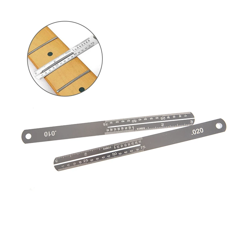 

High-grade Guitar Fret Repair Tools Guitar Fret Measurement Installation Ruler