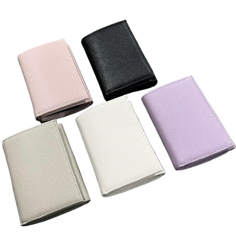 Двойной кошелек с зажимом для денег в японском и корейском стиле 2 1 мелочи