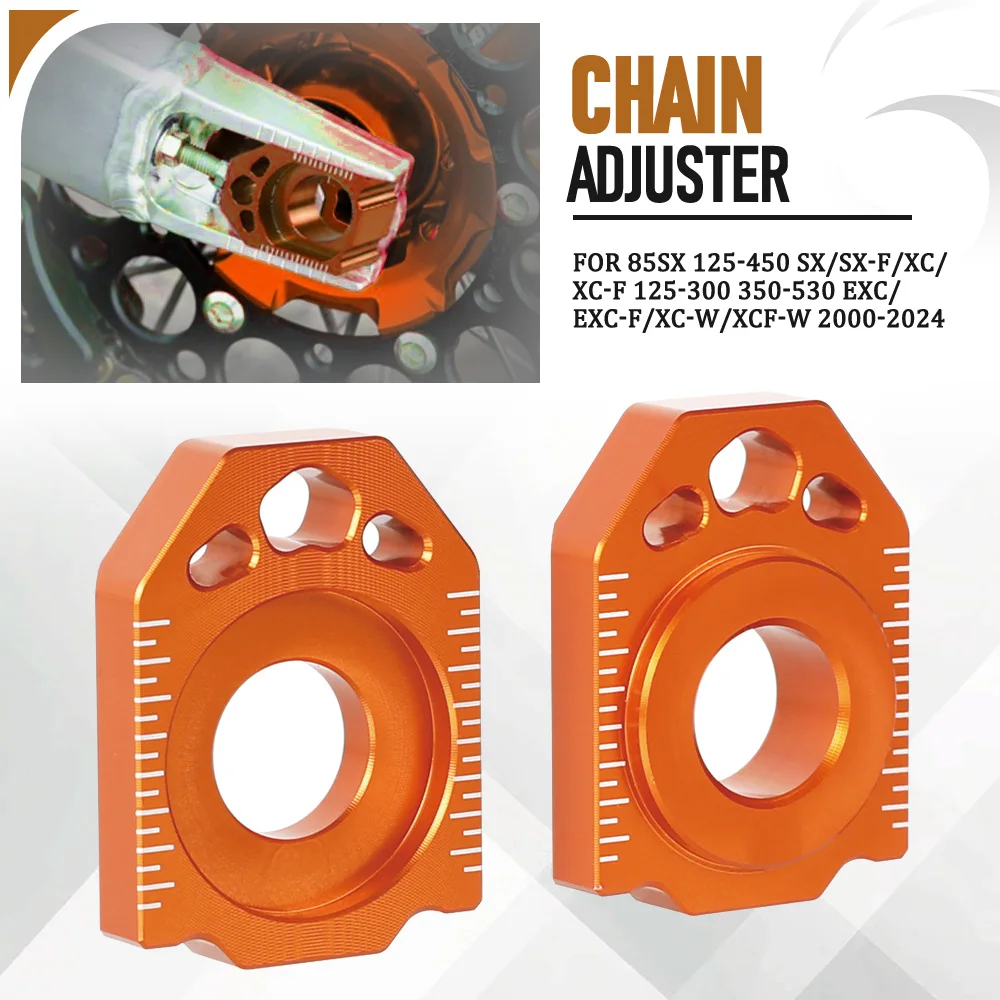 Для 85SX 125-450 SX/SX-F/XC/XC-F 125-300 350-530 EXC/EXC-F/XC-W/XCF-W 2000-2022-2023-2024 CNC задняя цепь блока