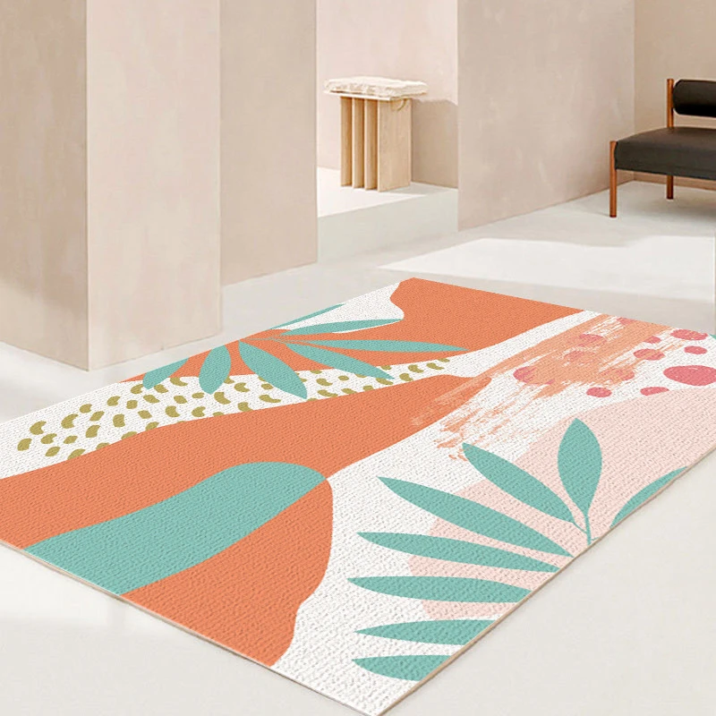 

Light Luxury Ins Style Bedroom Carpet Large Area Study Lounge Rugs Living Room Sofa Coffee Tables Rugs Bathroom Non-slip Carpets