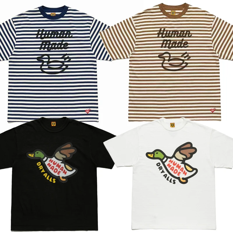 

T-shirt Collection Human Made T Shirt High Qualty 100% Cotton Tiger T-shirt Humanmade Tops Inside Tag Label