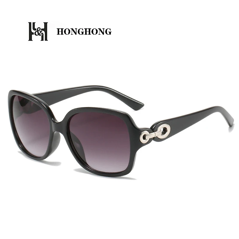 

2022 HONGHONG Fashionable Brands Designed Women's Sun Glasses UV400 Polarized Protection Metal Frame Outdoor Oculos De Sol