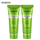 2 шт. MABREM золото черноголовых удаления Красители сокращает поры, улучшает грубую кожу от угревой сыпи, глубокое наполнение, увлажняющее масло-Управление маска