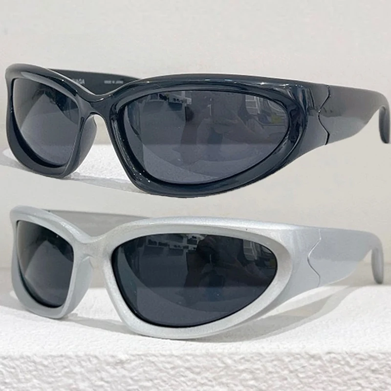 

Steampunk Goggle Women Sunglasses Female Men Cyber Punk Sun Glasses Vintage Shades Futuristic Eyewear Lady Rideing Eyeglasses