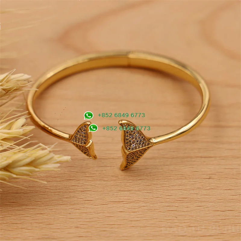 

Kate Bangles Pulseras Mujer Gold Plated Bracelet Jewelry For Women Christmas Gift