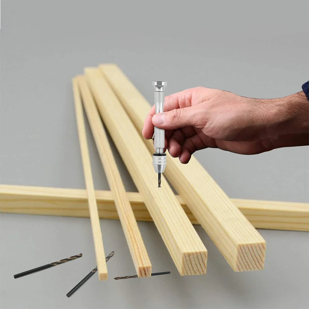 Набор ручных сверл мини спиральные сверла 21 шт. набор с тисками вращающиеся