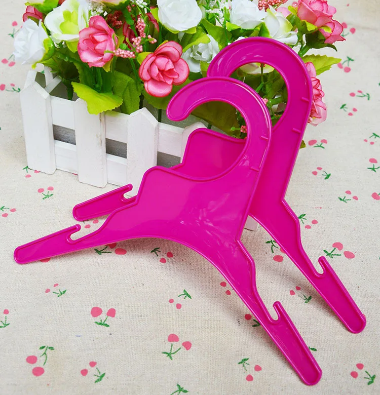 5Pcs Plastic Pet Dog Puppy Cat Clothes Clothing Rack Hanger Product Accessories | Аксессуары для собак