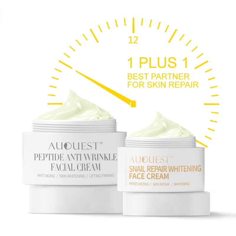 

Пептидный крем для лица против морщин и старения отбеливание акне увлажняющий крем для лица с улиткой набор для ухода за кожей