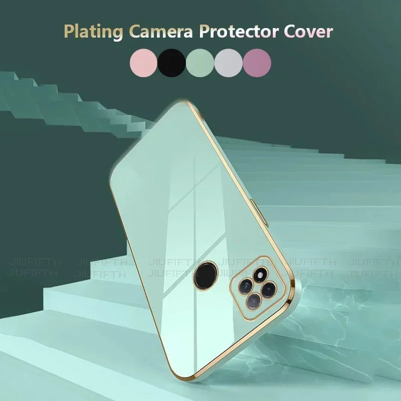 Чехол 9 C для Xiaomi Redmi 9C Xaomi Readmi 9CNFC NFC Xiomi Poco Little C3 C31 31 Мягкие чехлы Fundas Plating Protector Cover