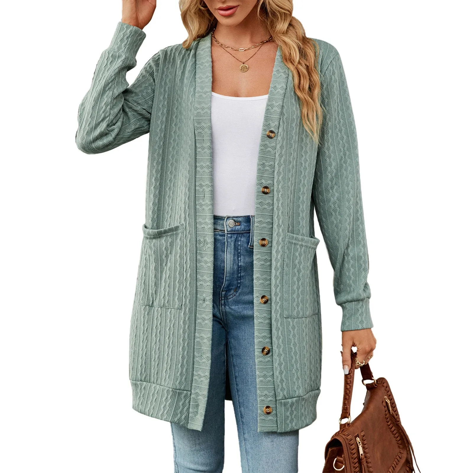 Модные женские свитера 2023 женская одежда осень зима однотонный рукав летучая