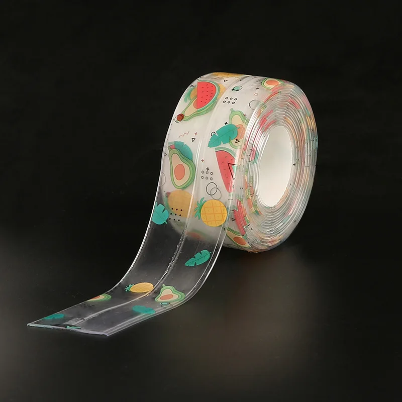 Новые прозрачные настенные наклейки с принтом против плесени красивая кухонная