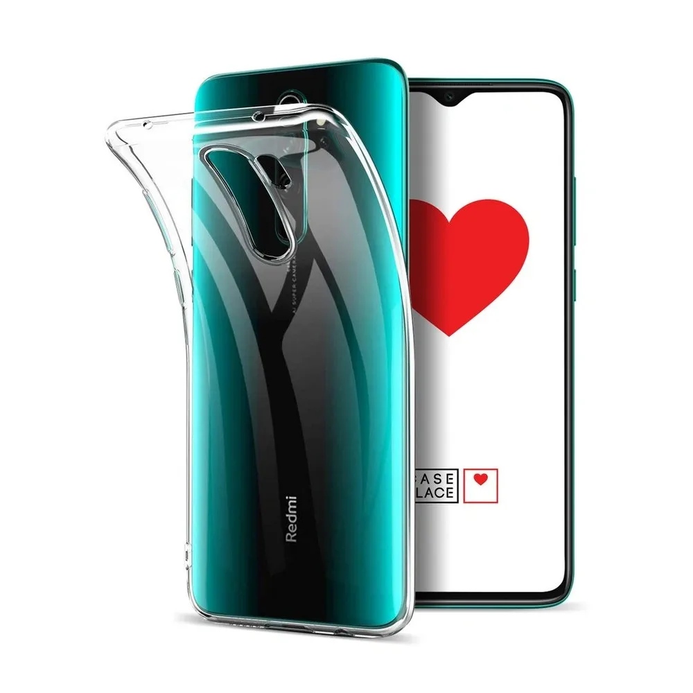 Силиконовый прозрачный чехол для Xiaomi Redmi Note 8 Pro накладка ТПУ бампер задняя крышка