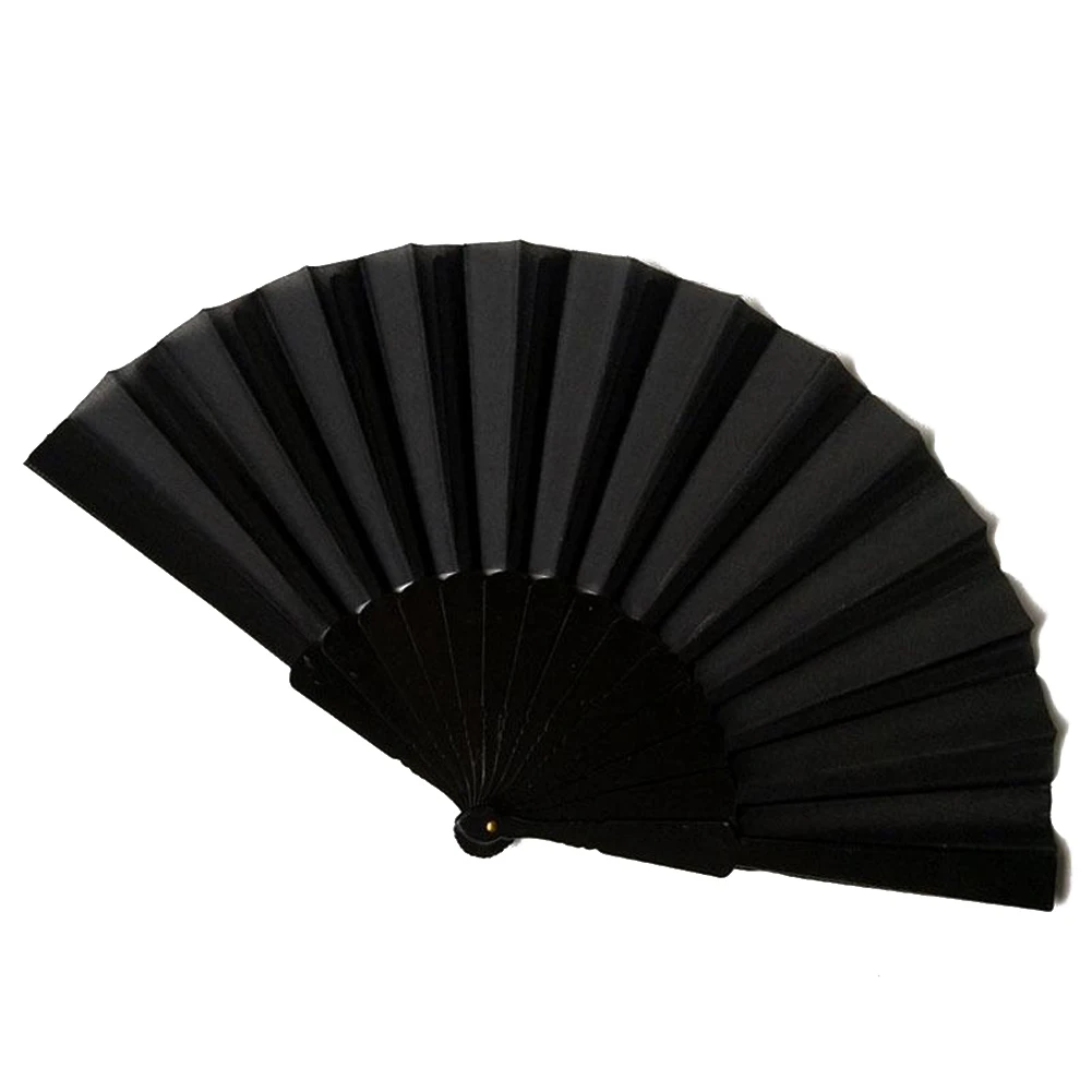 

1Pc Hand Fan Wedding Fan Classic National Style PE 23cm Length 42cm Width Decorative Fans For Wedding Garden Home Decoration