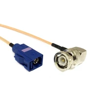 modem coaxial cable bnc male right angle switch fakra connector rg316 cable pigtail 15cm 6 adapter new