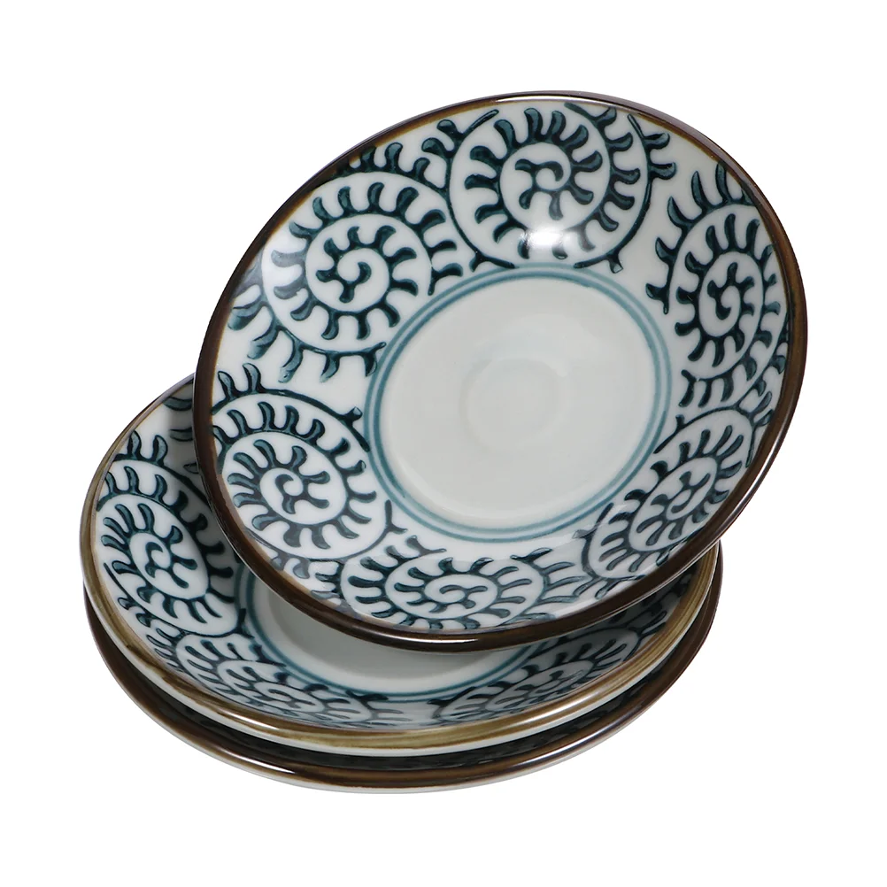 

Japanese Style Ceramic Sauce Plate Condiment Plate Seasoning Dipping Plate