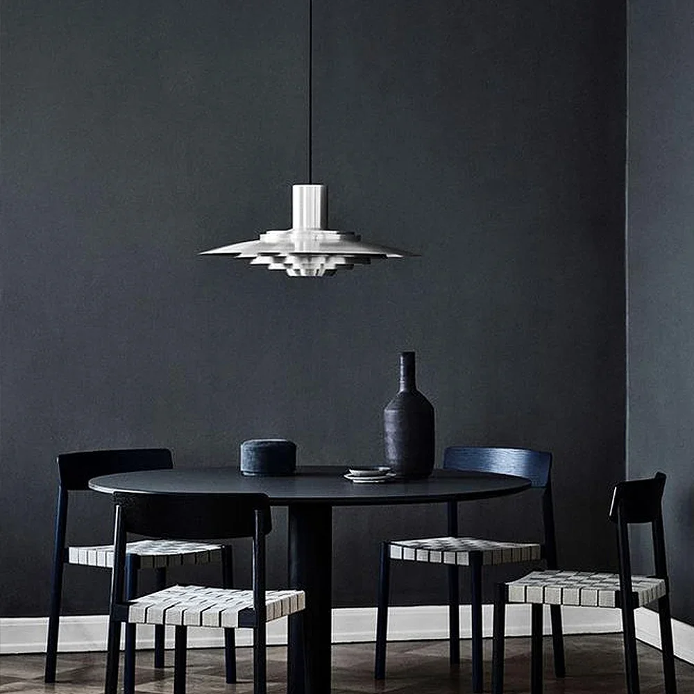 Креативный металлический подвесной светильник Bauhaus с НЛО железный отель бар