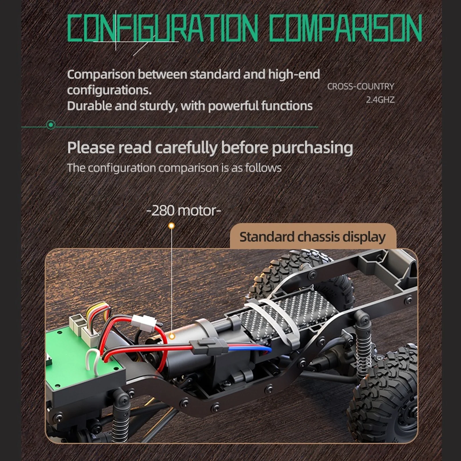 Фото Радиоуправляемый грузовик HB R1610 2.4G, масштаб 1:16, полноприводный, высокоскоростной внедорожник для скалолазания, с подсветкой, модель-игрушка для гонок и ралли, новинка 2026 года №4