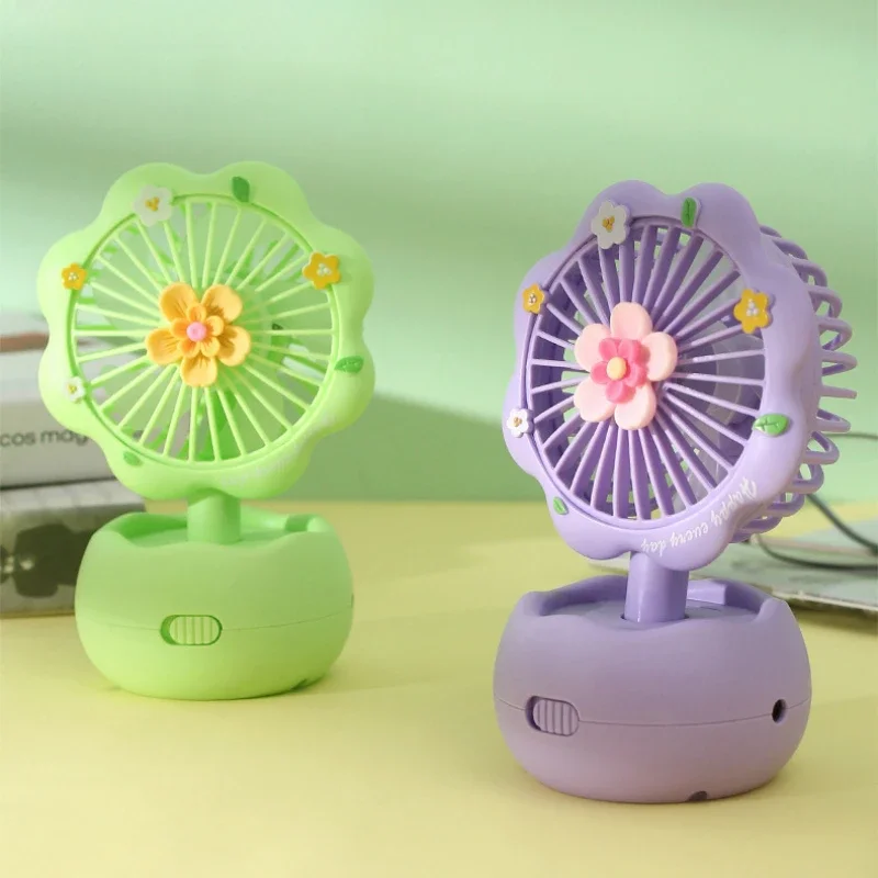 Студенческий Портативный USB-вентилятор с высоким потоком воздуха новый