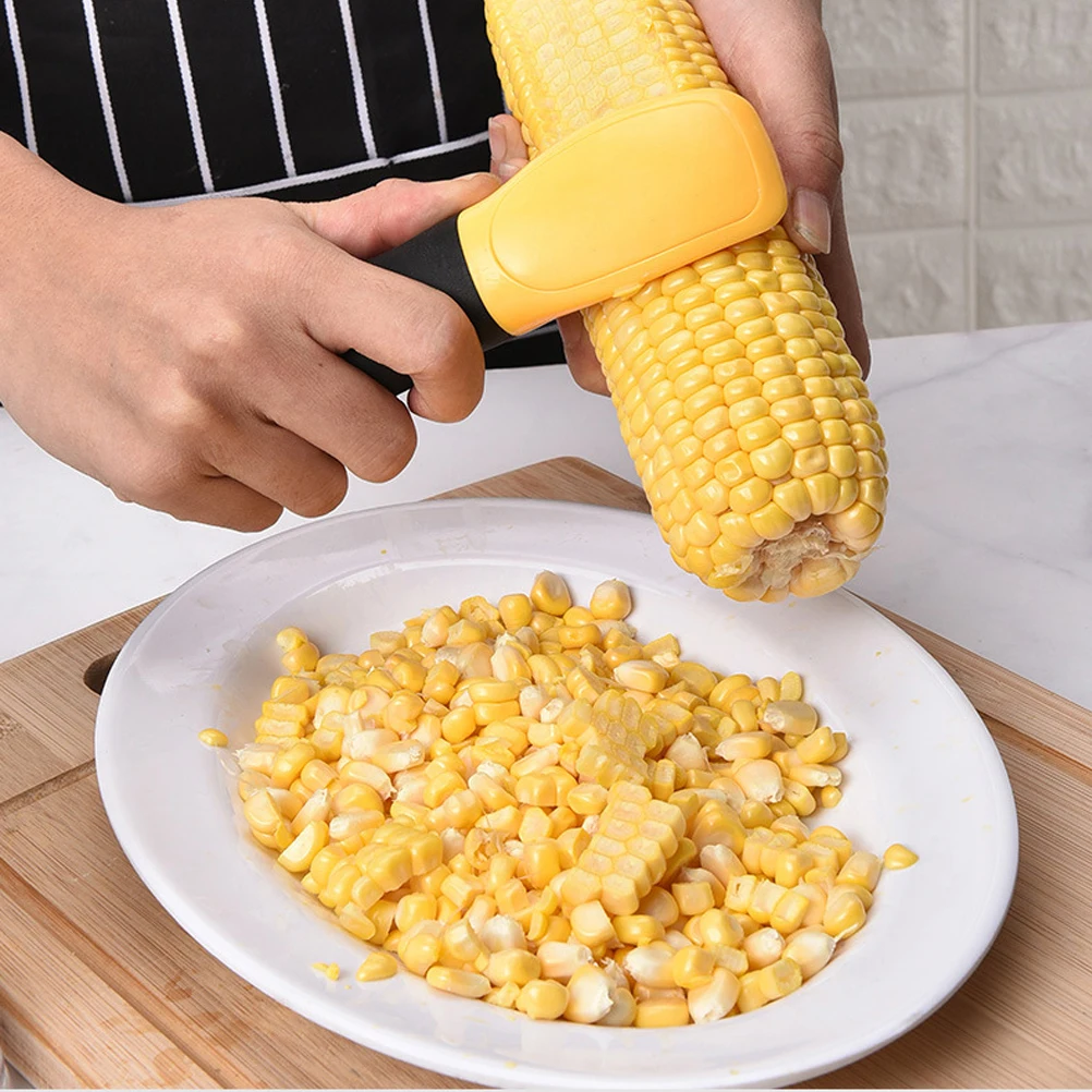 

Stainless Steel Corn Stripper Corns Threshing Device Easy Peeling Corn Kerneler Peeler Vegetable Tools Corns Strippe