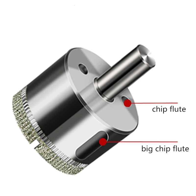 1PC Diamond Drill Bit Glass Hole Saw Core Opener Drilling Tile Marble Granite Ceramic Wall Drills Electric Power Cutting Tool - купить по
