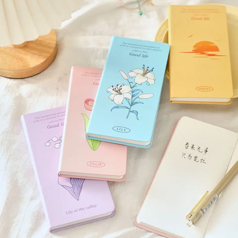 

Kawaii Mini Week Notebook Agenda New Pocket Notepad Record Journal Line Blank Dots Page Student Stationery Supplies