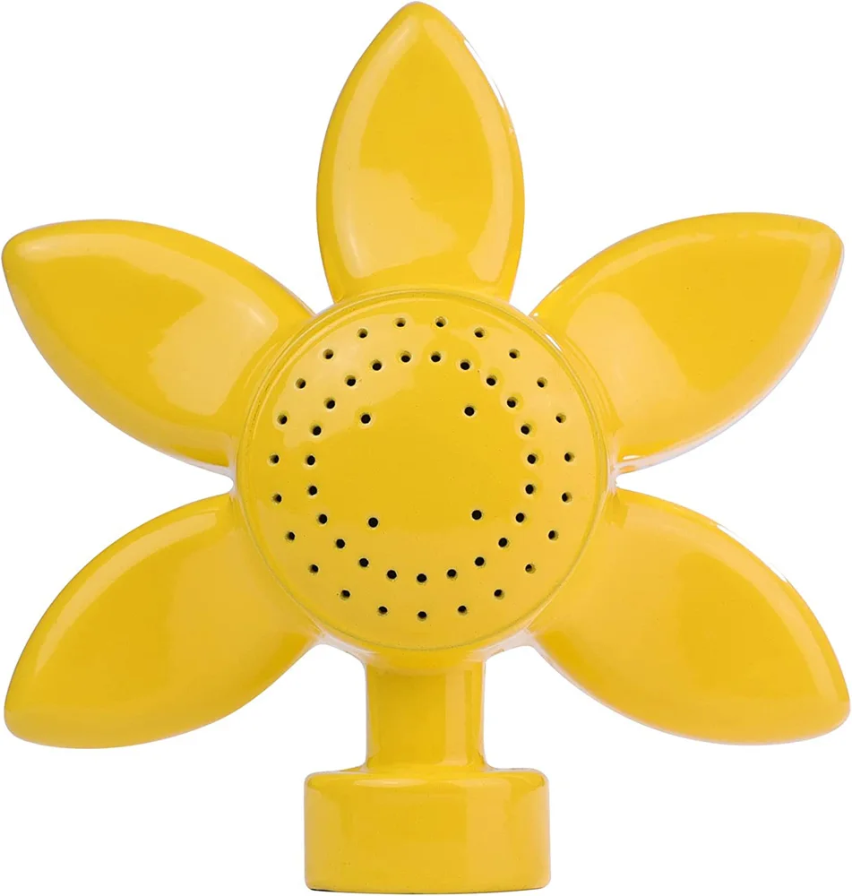 

A Garden Sprinkler Head Small Area For Children And Lawns Smooth Water Flow Sprinkler Garden Accessories Yellow Flower Shape