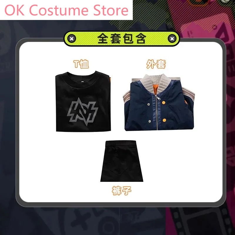 Костюм для косплея Zenless Zone Zero Wise Модный женский костюм униформа Хэллоуина