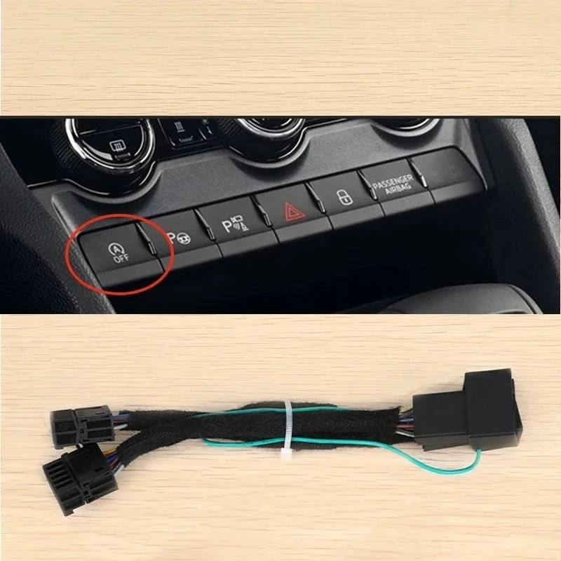 

Стоп-резистор для Skoda Kodiaq, автоматический запуск, остановка двигателя, система выключения устройства, датчик управления, штекер, кабель, режим памяти