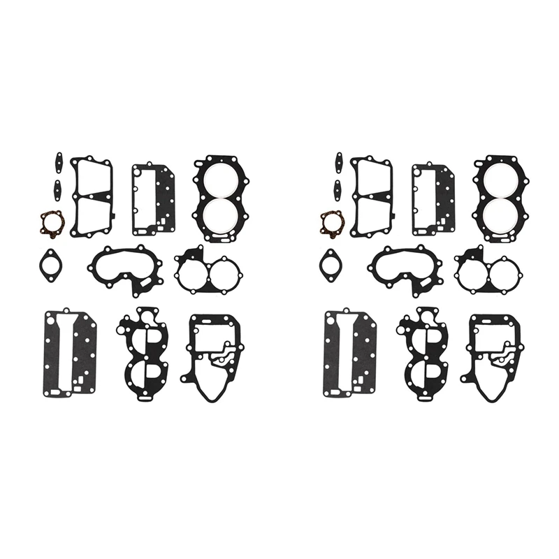2X Комплект прокладок Powerhead для Johnson/evinгруб 25/35Hp 2Cyl X-Ref 433941 18-4307