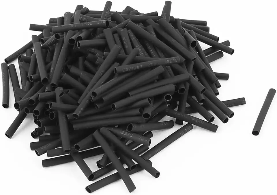

Keszoox Wire Wrap Sleeve 2mm Dia 30mm Long Heat Shrink Tubing 280pcs Black