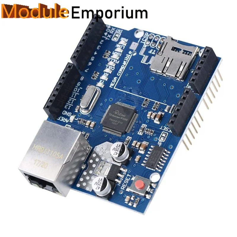 W5100 network expansion board Ethernet shielding SD card expansion development board