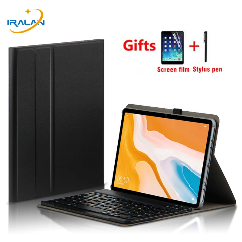 For Huawei MatePad 11 10.4 Pro 10.8 T10 T 10s Keyboard Case MediaPad T5 10.1 M6 10.8 Honor V7 10.4 V 7 Pro Tablet Cover+Film+Pen